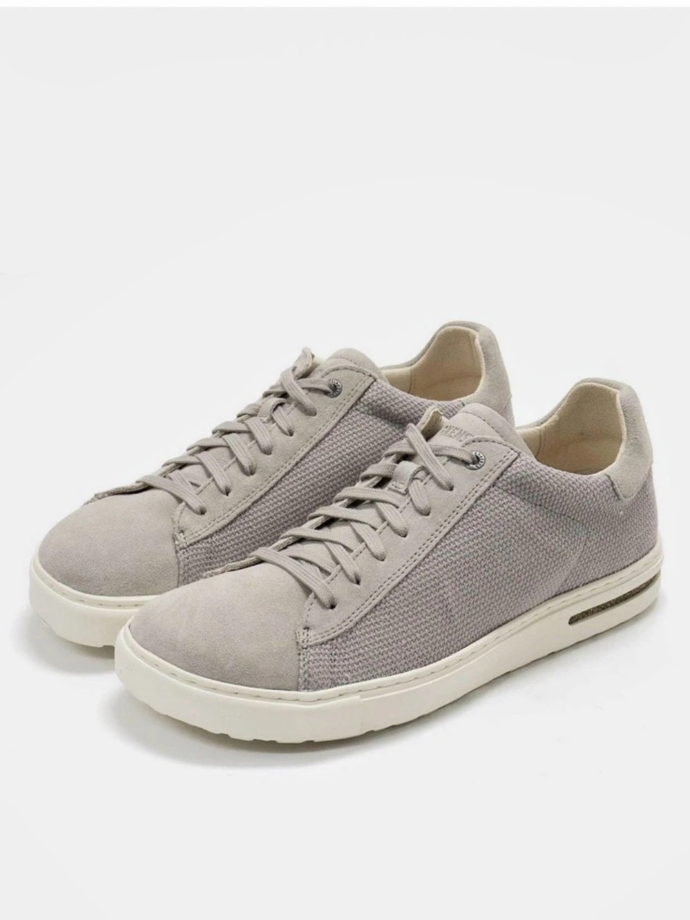 Birkenstock Bend Low Canvas-Suede Gray Sneakers EU 43
